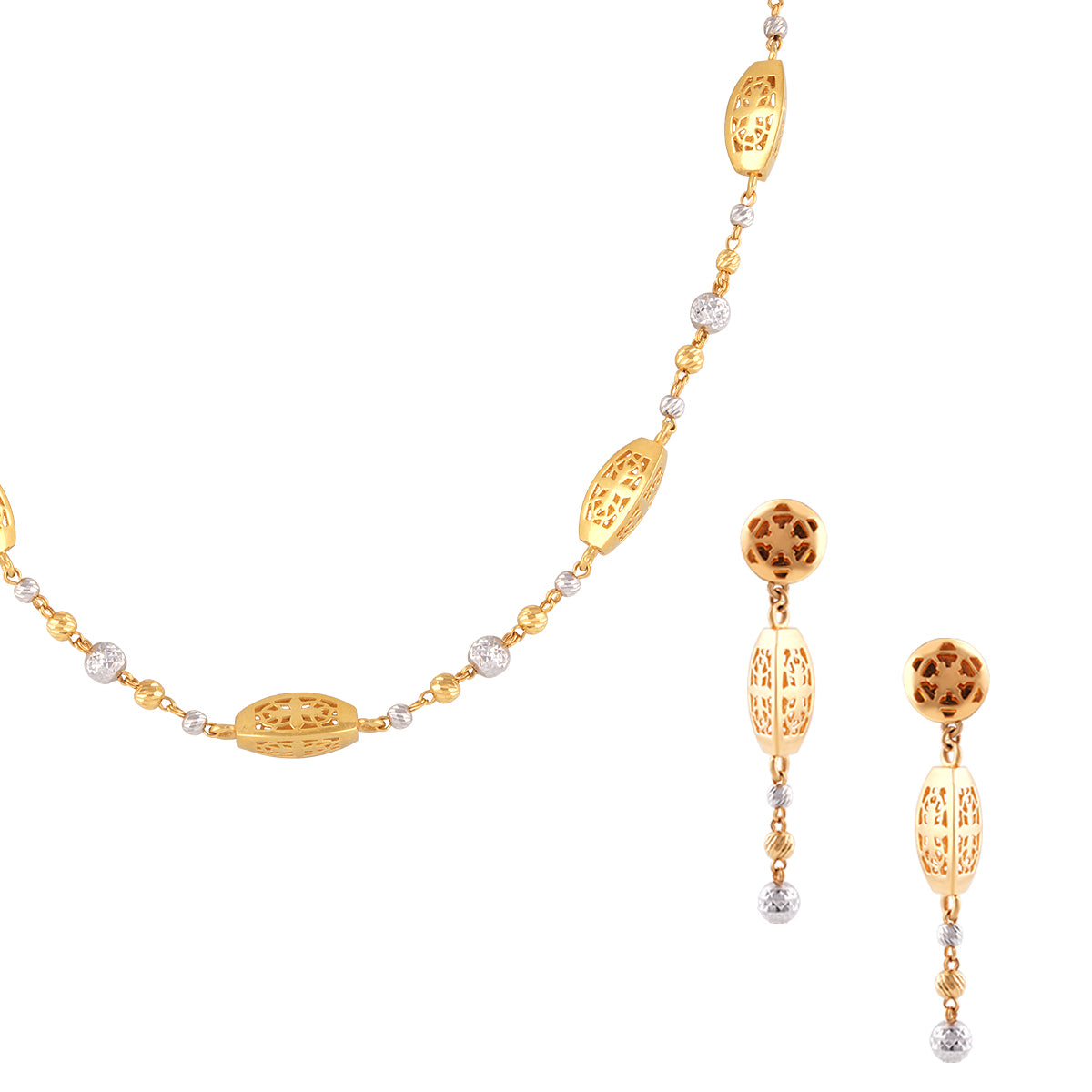 Gold Necklace Set MLJ-95