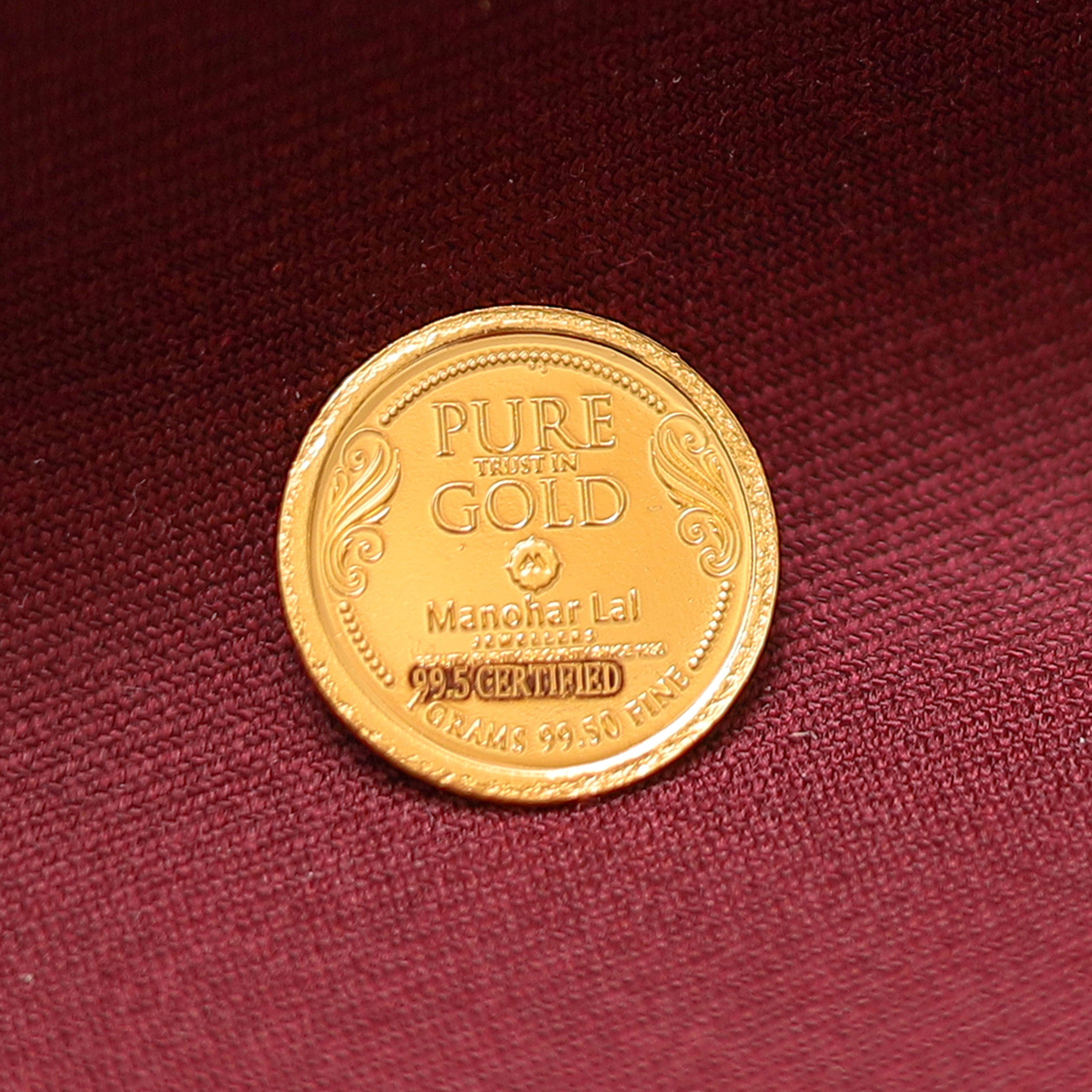 1 GM Gold Coin MLJ -731