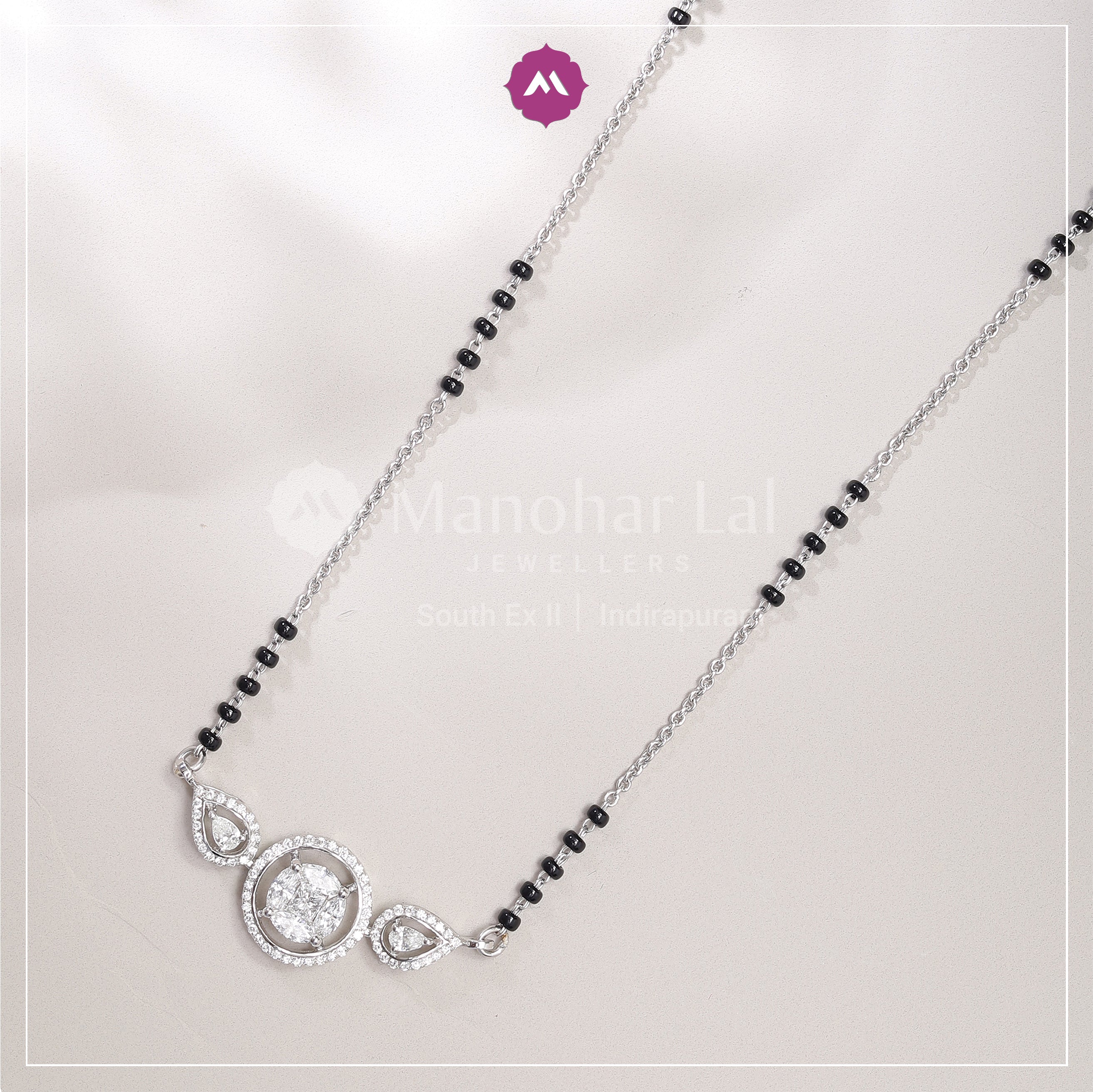 Diamond Mangalsutra MLJ-355