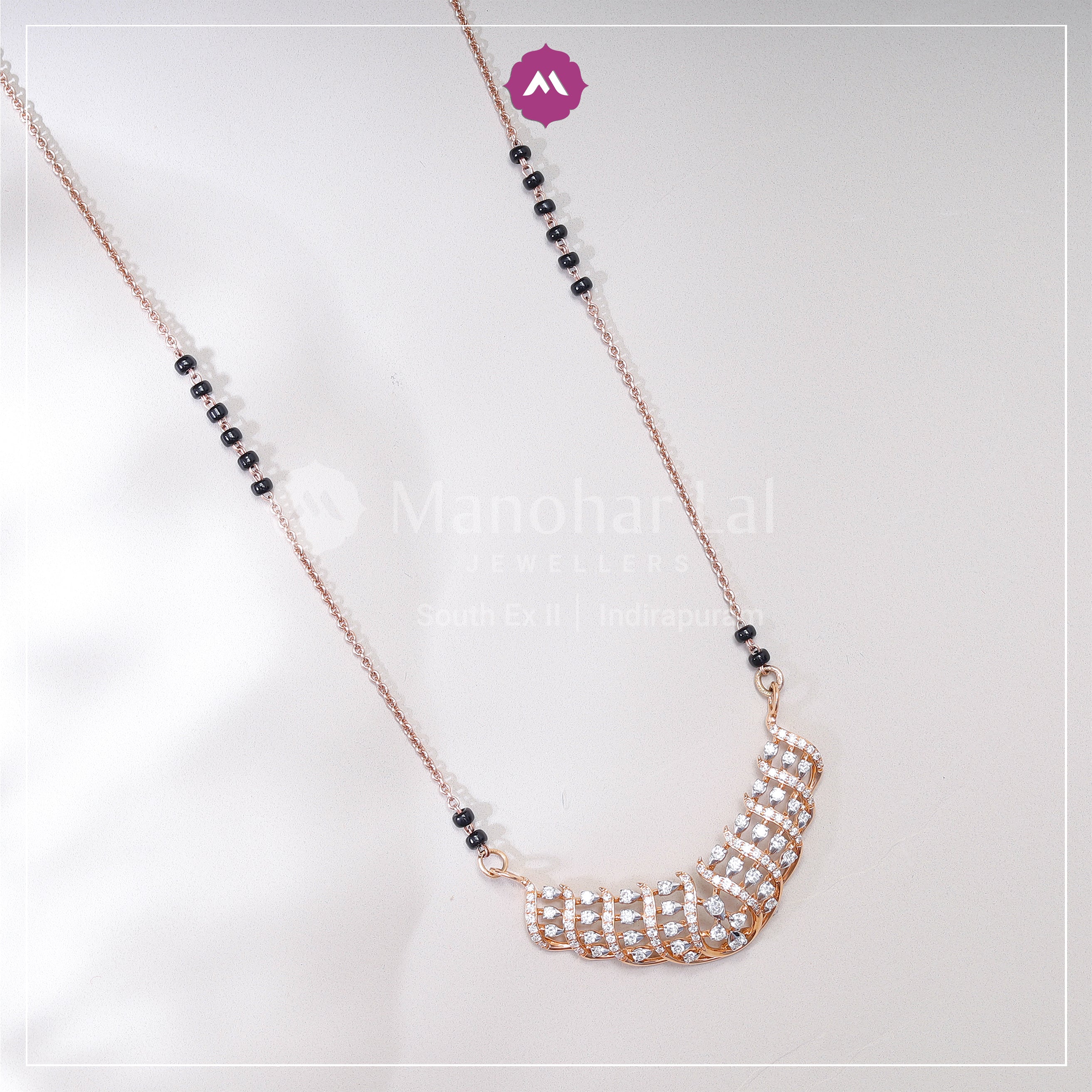 Diamond Mangalsutra MLJ-725