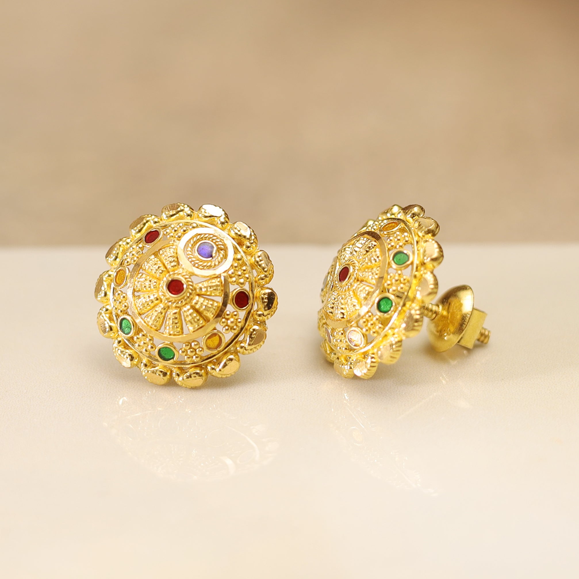 GOLD EARRING MLJ- 603