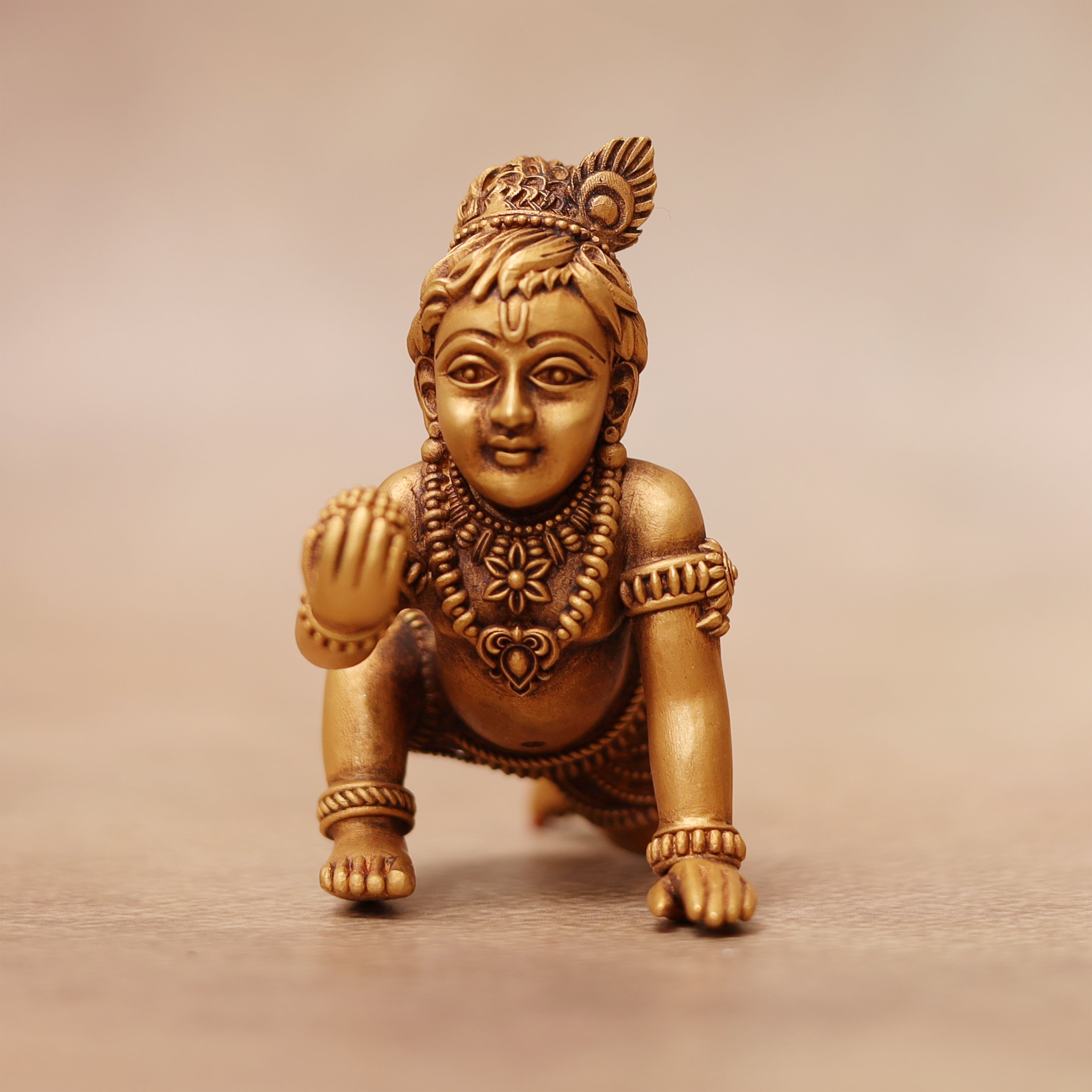 Ladoo Gopal Gold Idol MLJ -776