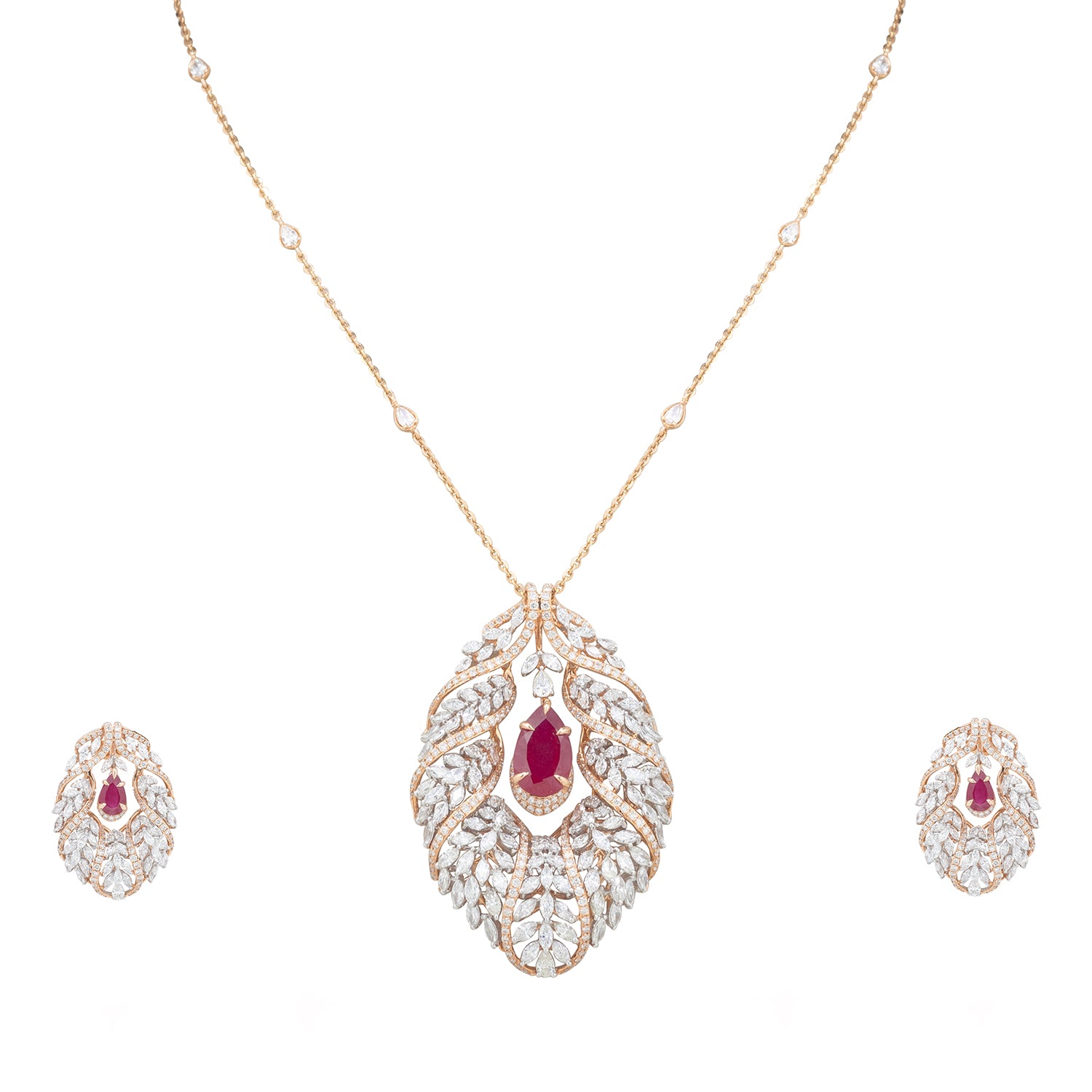 Designer Pendant Set-MLJ-165