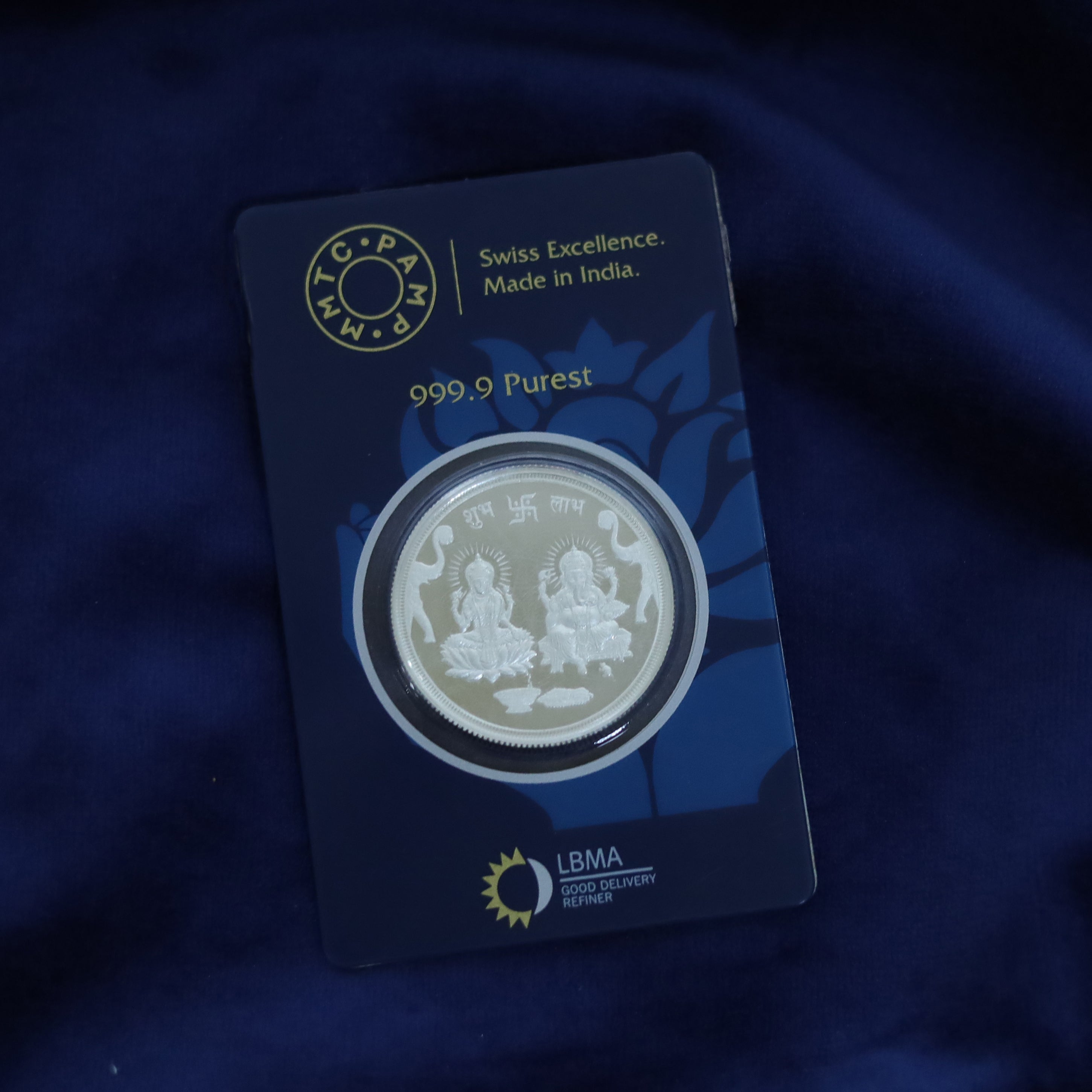 Lakshmi Ganesh 10gm (999) Silver Coin MLJ -767
