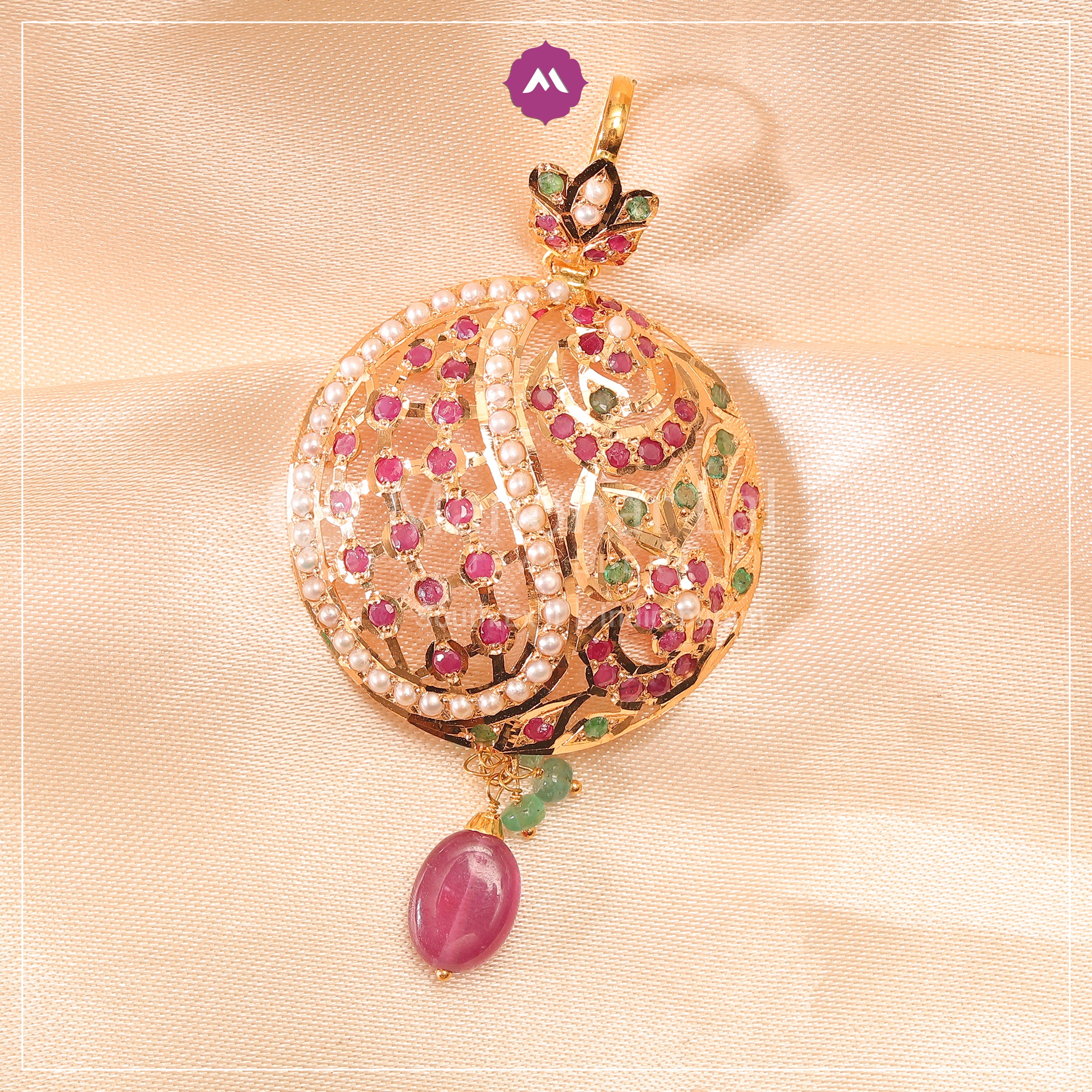 Gold Pendant Set MLJ-933