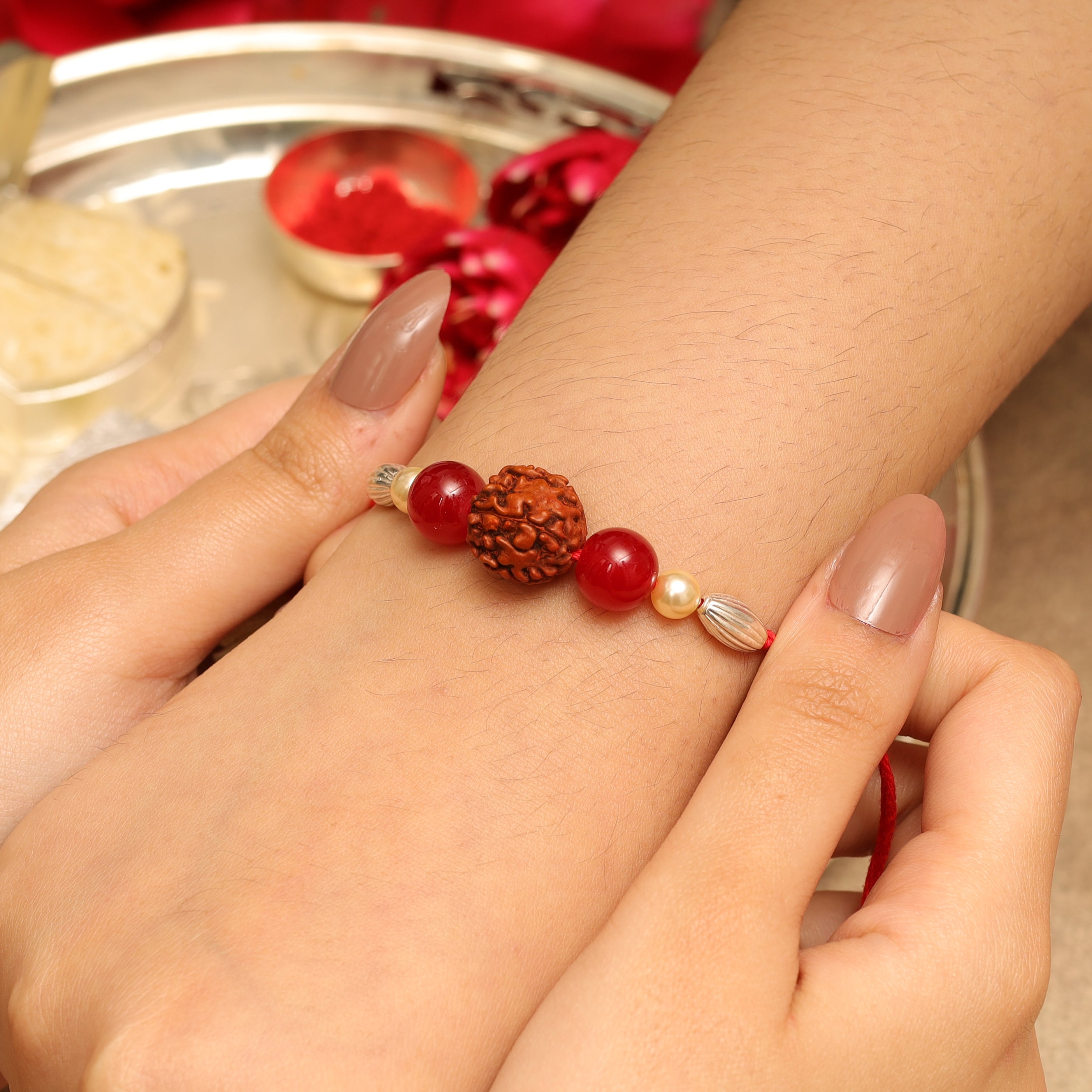 Silver Rakhi MLJ -692