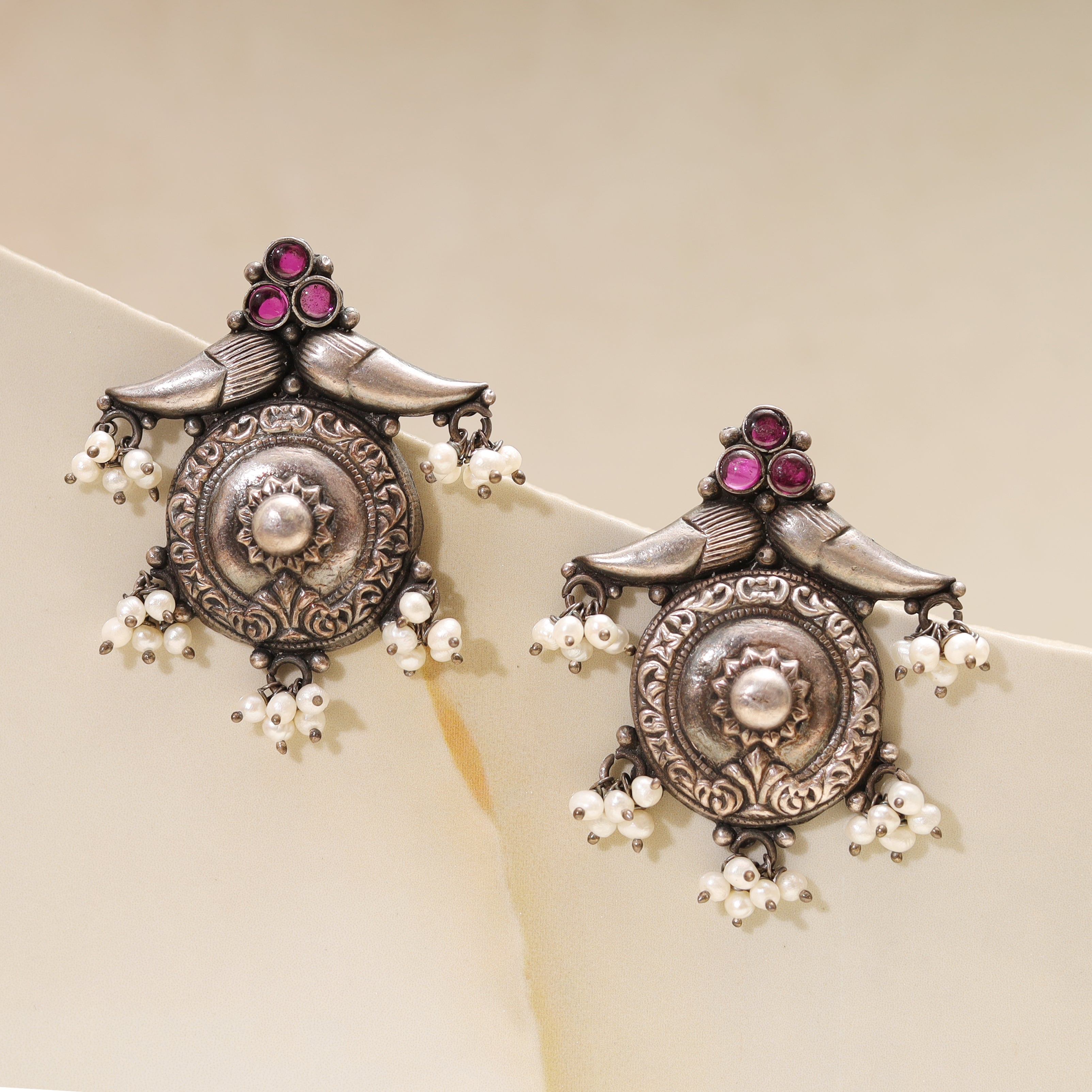 Silver Earrings MLJ-839