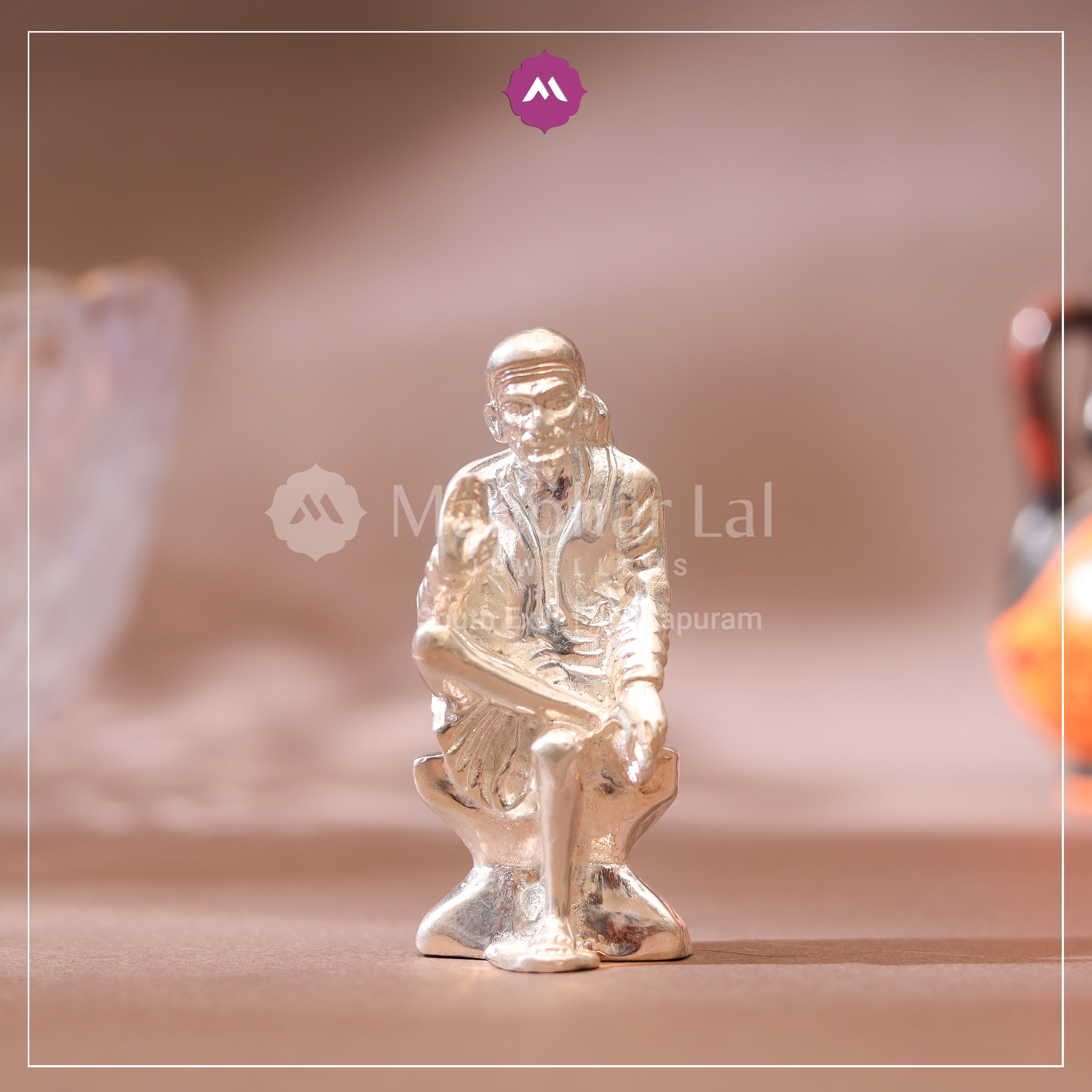Silver Sai Baba MLJ -665