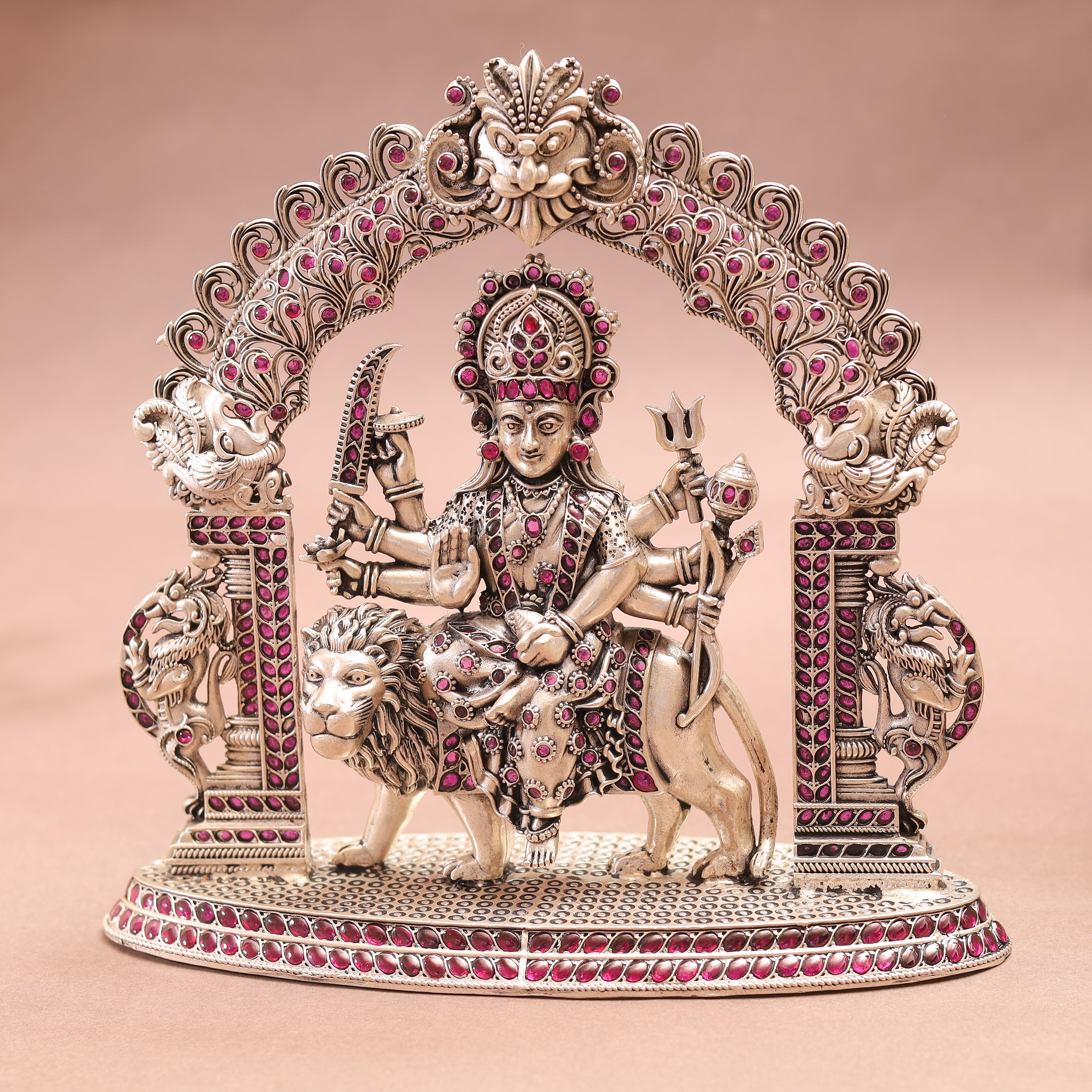 Silver Shera Wali Mata MLJ -686