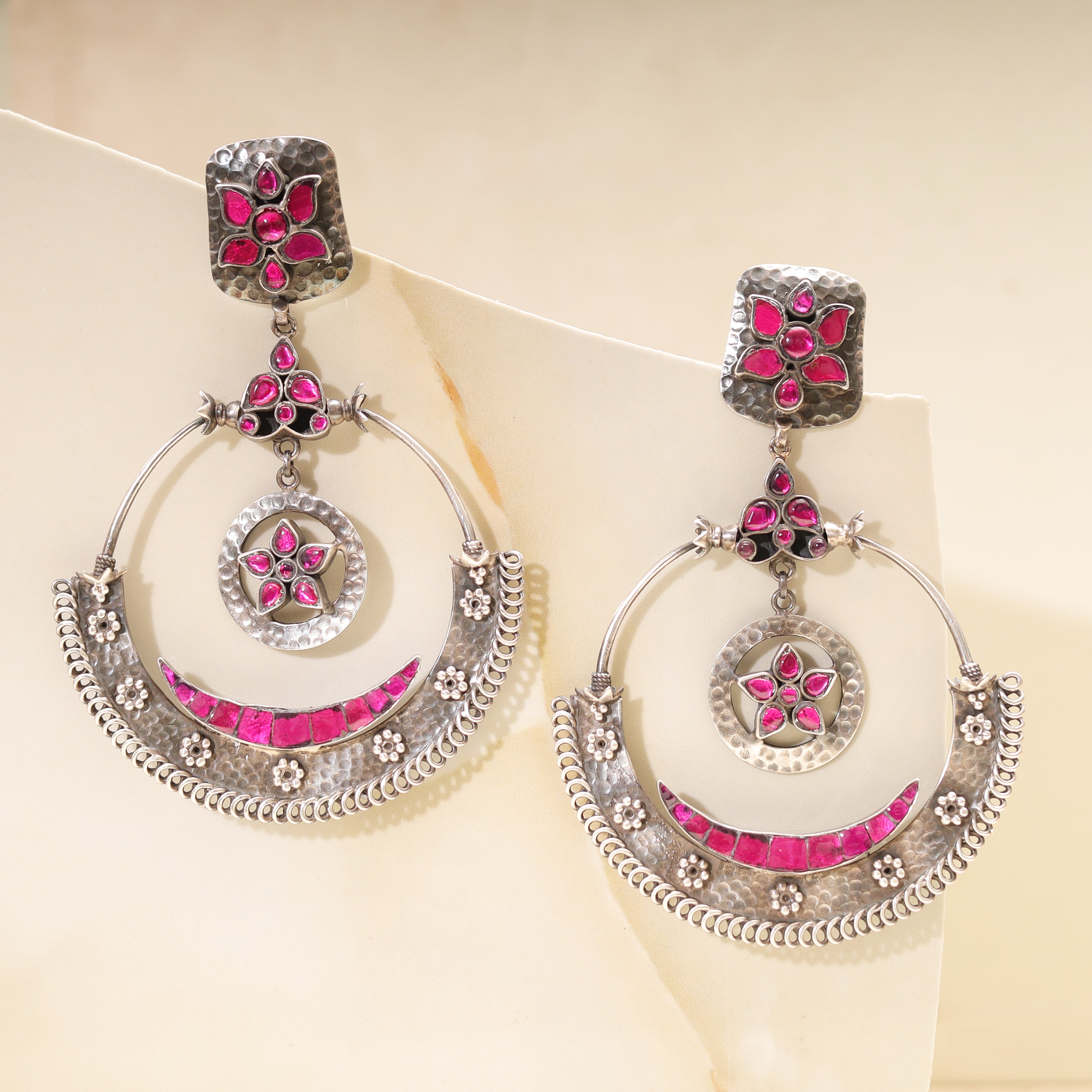 Silver Earrings MLJ-847