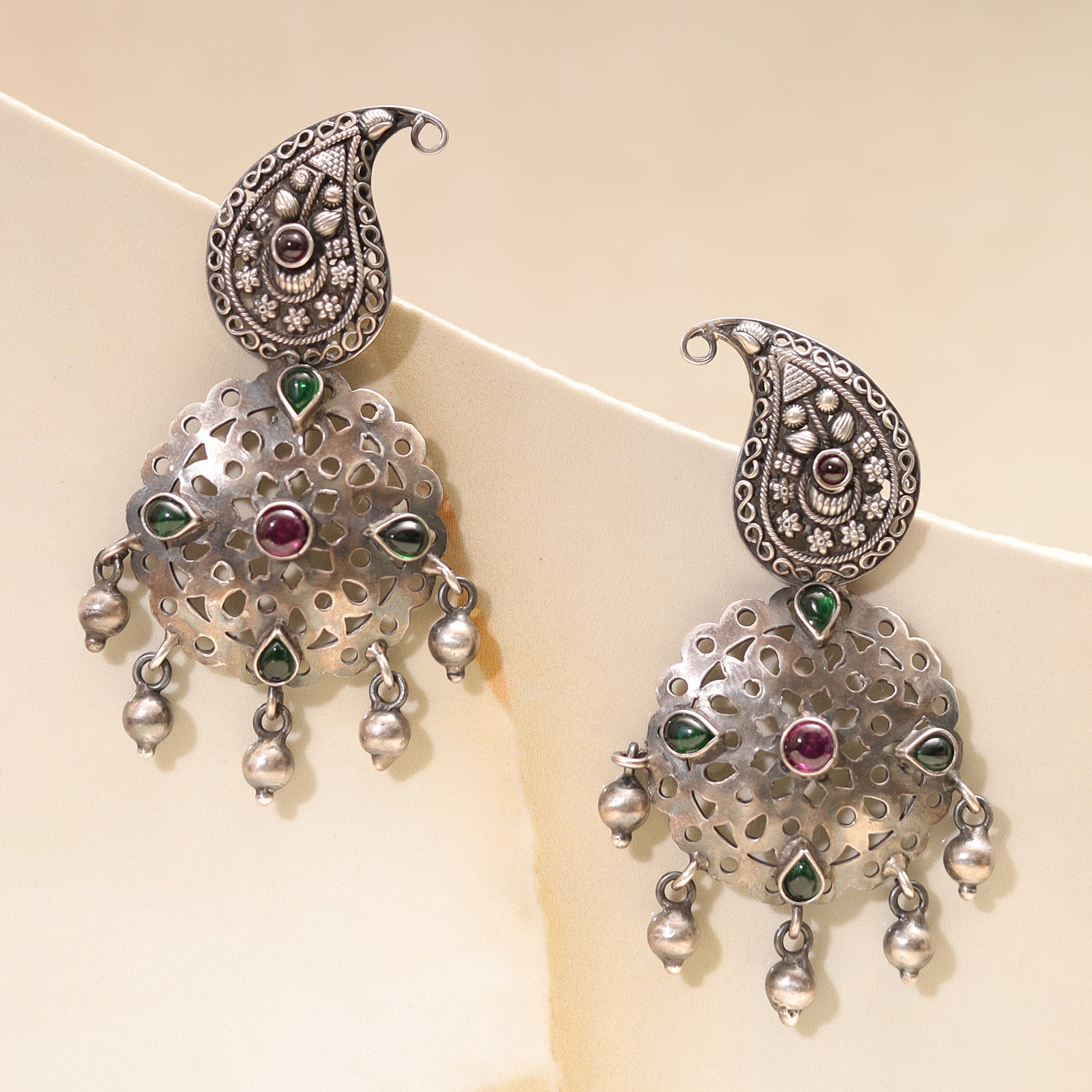 Silver Earrings MLJ-849