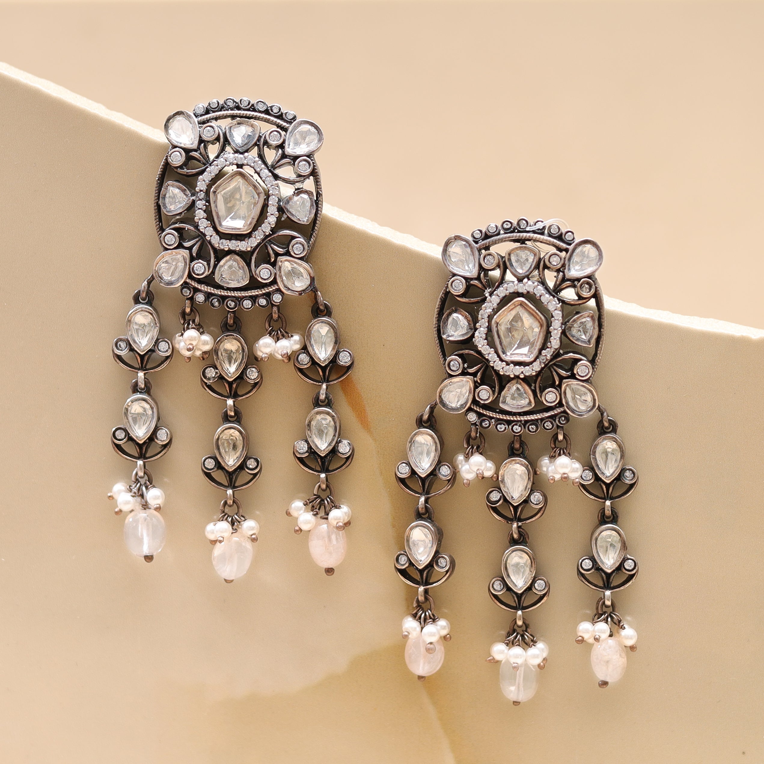 Silver Earrings MLJ-862