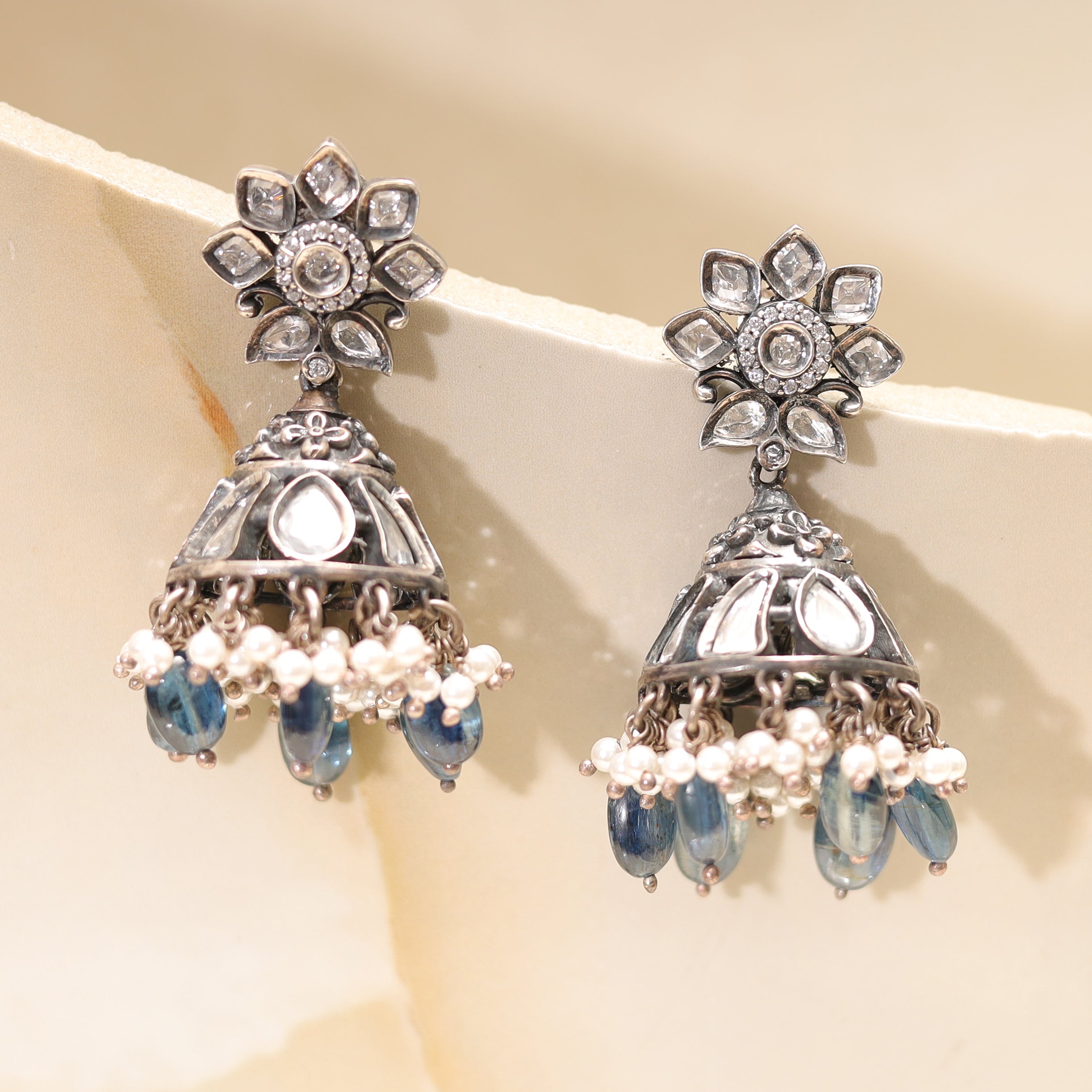 Silver Earrings MLJ-871