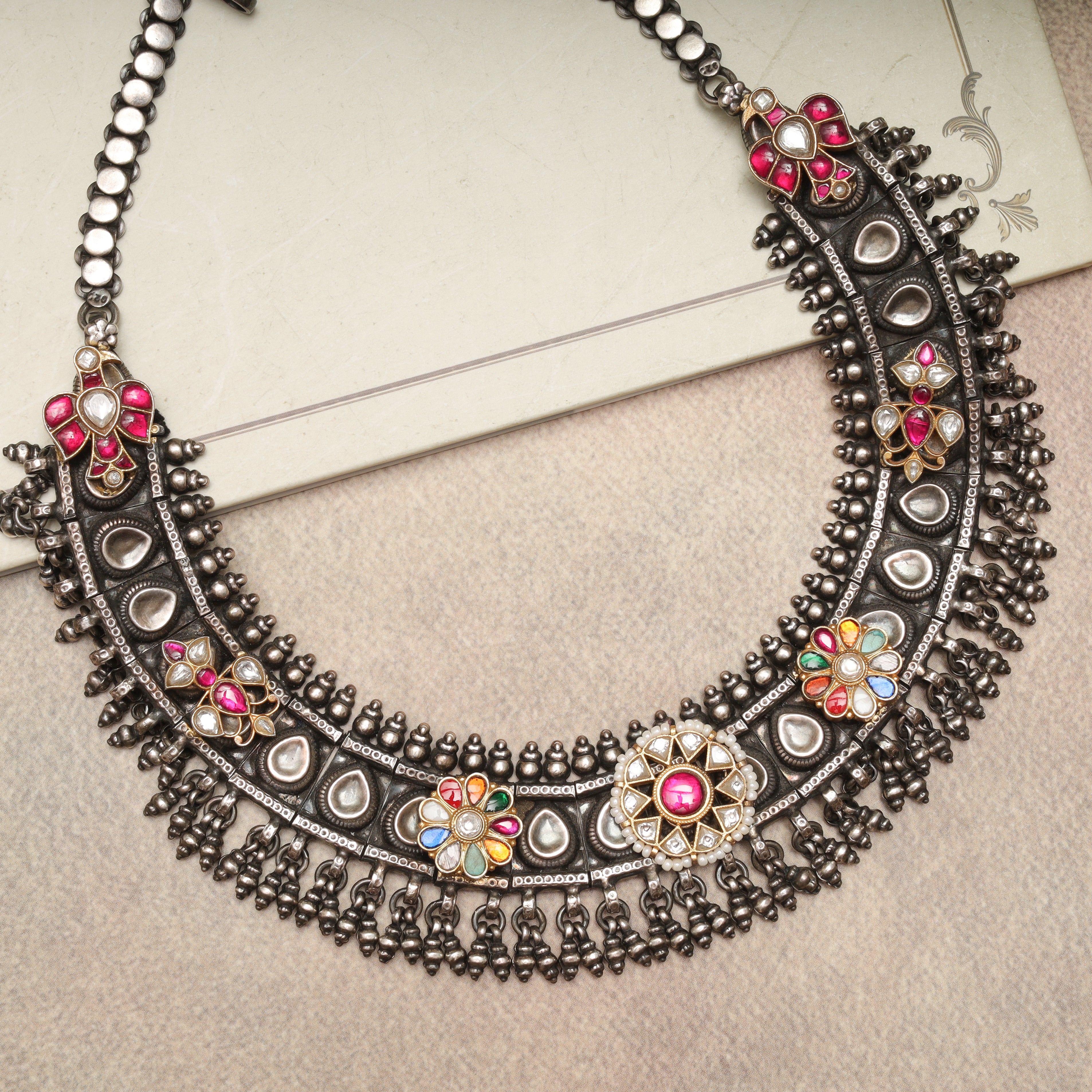 Silver Necklace MLJ-756