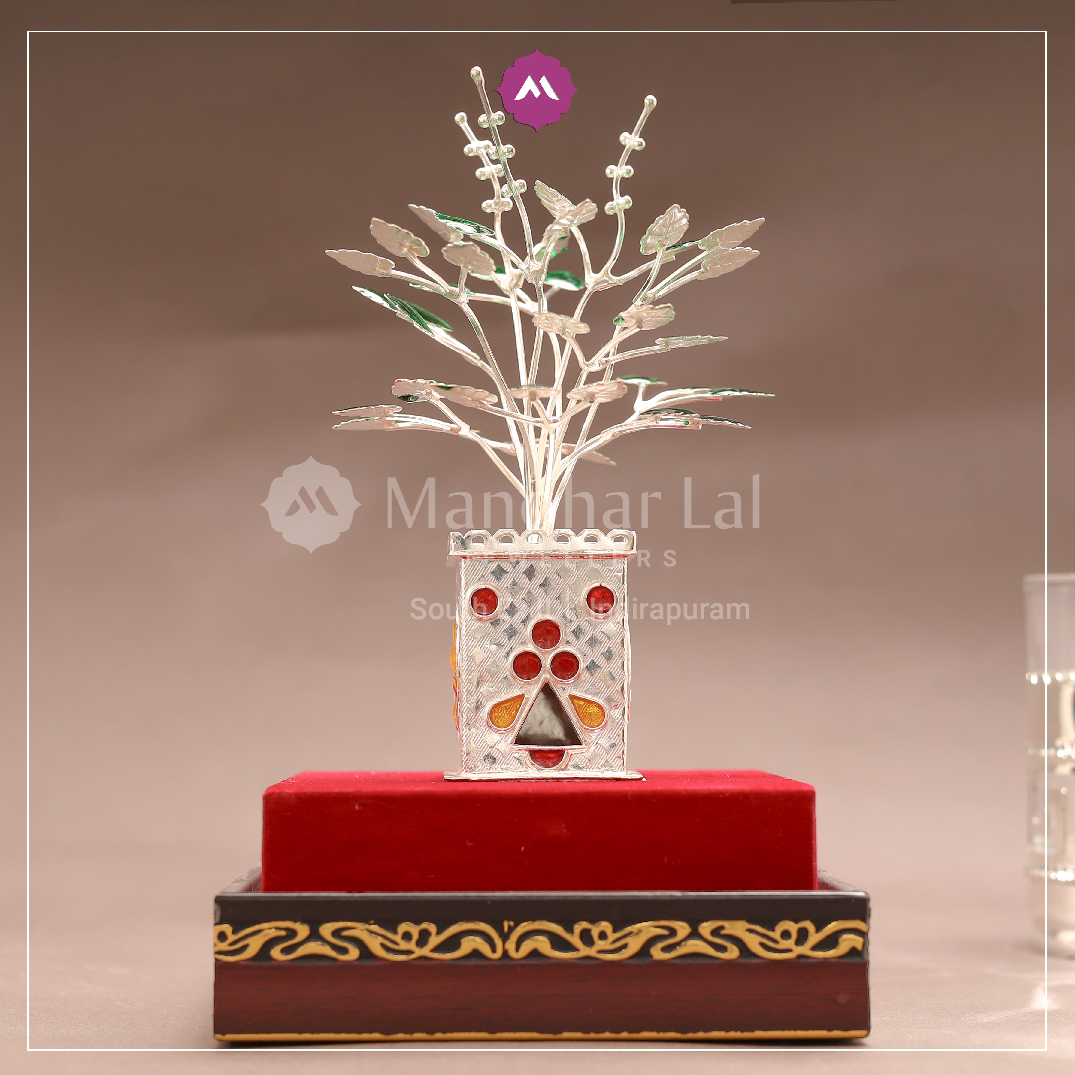 Silver Tulsi Paudha MLJ -645